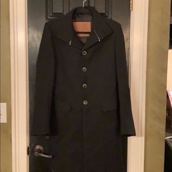 Zara Other - Zara men’s black wool coat 36 175/92a